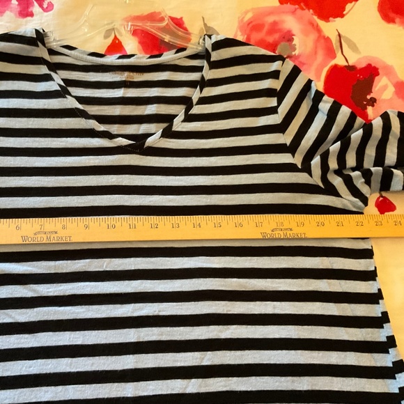 Women’s Coldwater Creek striped 1x cotton - Picture 4 of 5